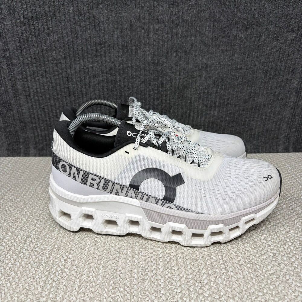 On Cloud Cloudmonster 2 White Frost Grey Athletic Running Shoes Women’s 9.5